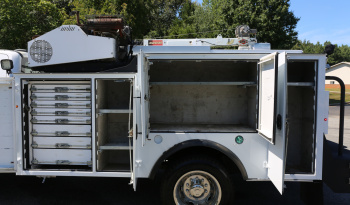 2022 Ford F-550 Service Truck, Crew Cab, IMT 11′ Bed, Three Section Product Tank, Welder, Compressor, 3200 IMT Crane, 4×4, 32k Miles full