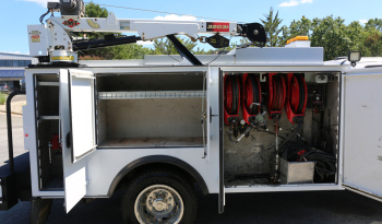 2022 Ford F-550 Service Truck, Crew Cab, IMT 11′ Bed, Three Section Product Tank, Welder, Compressor, 3200 IMT Crane, 4×4, 32k Miles full