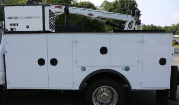 2024 Ford F600 Service Truck, 6.7 Diesel, 4WD, 5k Miles, IMT Dominator Bed, 3 Drawers, Hydraulic Compressor, 7500-22 IMT Crane full