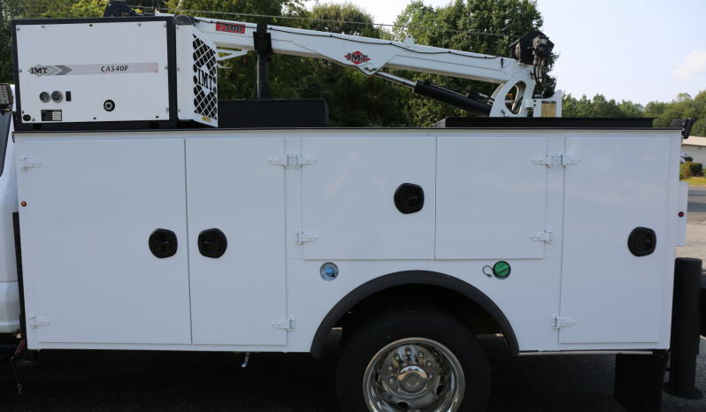 2024 Ford F600 Service Truck, 6.7 Diesel, 4WD, 5k Miles, IMT Dominator Bed, 3 Drawers, Hydraulic Compressor, 7500-22 IMT Crane full