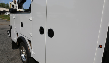 2024 Ford F600 Service Truck, 6.7 Diesel, 4WD, 5k Miles, IMT Dominator Bed, 3 Drawers, Hydraulic Compressor, 7500-22 IMT Crane full