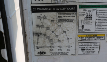 2024 Ford F600 Service Truck, 6.7 Diesel, 4WD, 5k Miles, IMT Dominator Bed, 3 Drawers, Hydraulic Compressor, 7500-22 IMT Crane full