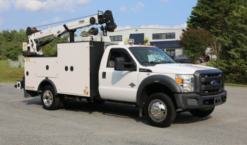 2016 Ford F550 Service Truck, 4×4, Diesel, 127k Miles, IMT 7500-22 Crane, EnPak, 11′ IMT Dominator Bed, 1 Owner full