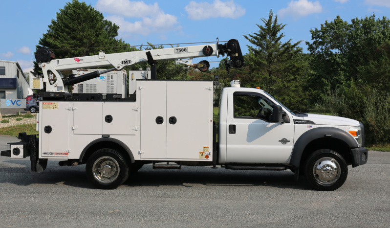 2016 Ford F550 Service Truck, 4×4, Diesel, 127k Miles, IMT 7500-22 Crane, EnPak, 11′ IMT Dominator Bed, 1 Owner full