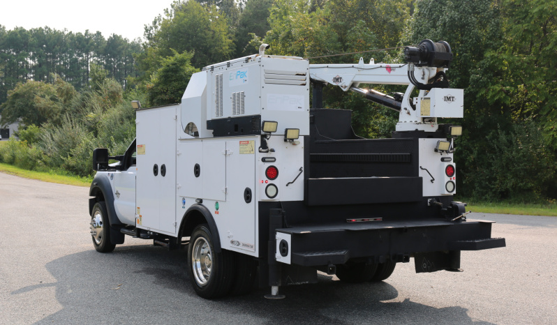2016 Ford F550 Service Truck, 4×4, Diesel, 127k Miles, IMT 7500-22 Crane, EnPak, 11′ IMT Dominator Bed, 1 Owner full