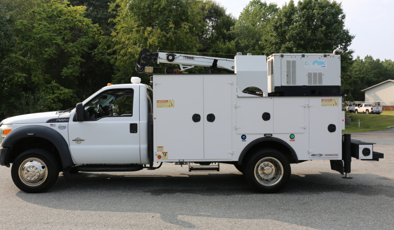2016 Ford F550 Service Truck, 4×4, Diesel, 127k Miles, IMT 7500-22 Crane, EnPak, 11′ IMT Dominator Bed, 1 Owner full