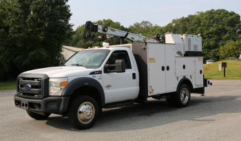 2016 Ford F550 Service Truck, 4×4, Diesel, 127k Miles, IMT 7500-22 Crane, EnPak, 11′ IMT Dominator Bed, 1 Owner full