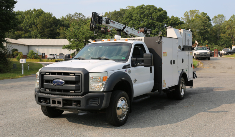 2016 Ford F550 Service Truck, 4×4, Diesel, 127k Miles, IMT 7500-22 Crane, EnPak, 11′ IMT Dominator Bed, 1 Owner full