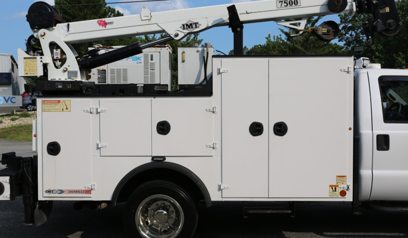 2016 Ford F550 Service Truck, 4×4, Diesel, 127k Miles, IMT 7500-22 Crane, EnPak, 11′ IMT Dominator Bed, 1 Owner full