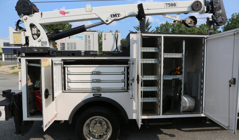 2016 Ford F550 Service Truck, 4×4, Diesel, 127k Miles, IMT 7500-22 Crane, EnPak, 11′ IMT Dominator Bed, 1 Owner full