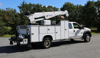 2016 Ford F550 Mechanics Truck, Extended Cab, Diesel, 104k Miles, Stellar 7621 Crane, 1 Owner Service Truck full