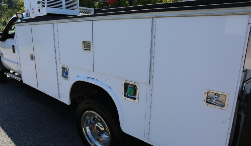 2016 Ford F550 Mechanics Truck, Extended Cab, Diesel, 104k Miles, Stellar 7621 Crane, 1 Owner Service Truck full