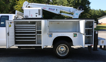 2016 Ford F550 Mechanics Truck, Extended Cab, Diesel, 104k Miles, Stellar 7621 Crane, 1 Owner Service Truck full