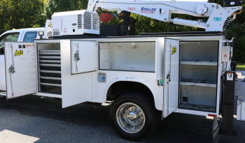 2016 Ford F550 Mechanics Truck, Extended Cab, Diesel, 104k Miles, Stellar 7621 Crane, 1 Owner Service Truck full