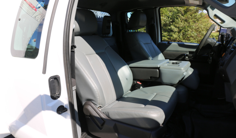 2016 Ford F550 Mechanics Truck, Extended Cab, Diesel, 104k Miles, Stellar 7621 Crane, 1 Owner Service Truck full