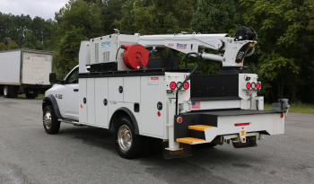 2018 Ram 5500, 4×4, 102k Miles, EnPak, Cummins Diesel, Stellar 7630 Crane, 11′ Adkins Service Body, Waste Oil Tank, Drawers full