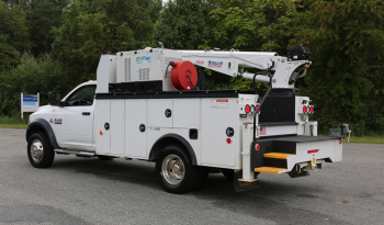 2018 Ram 5500, 4×4, 102k Miles, EnPak, Cummins Diesel, Stellar 7630 Crane, 11′ Adkins Service Body, Waste Oil Tank, Drawers full