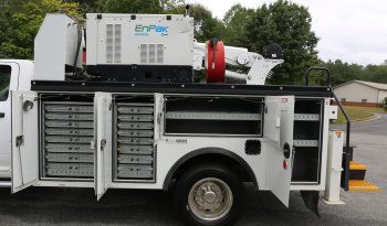 2018 Ram 5500, 4×4, 102k Miles, EnPak, Cummins Diesel, Stellar 7630 Crane, 11′ Adkins Service Body, Waste Oil Tank, Drawers full