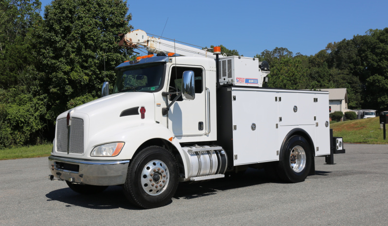 2017 Kenworth T370, PX9, Allison Auto, 172k Miles, 11′ Stellar TMAX Service Body, 12630 Crane, Compressor, Drawers, 1 Owner full