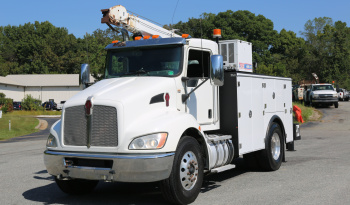 2017 Kenworth T370, PX9, Allison Auto, 172k Miles, 11′ Stellar TMAX Service Body, 12630 Crane, Compressor, Drawers, 1 Owner full