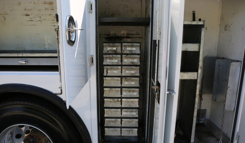 2017 Kenworth T370, PX9, Allison Auto, 172k Miles, 11′ Stellar TMAX Service Body, 12630 Crane, Compressor, Drawers, 1 Owner full