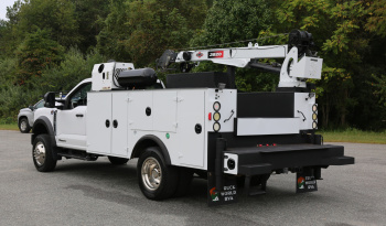 2024 Ford F600, 6.7 Diesel, 4WD, 4500 Miles, 1 Owner, IMT Dominator Bed, 7500# Crane, Hydraulic Compressor, Drawers full