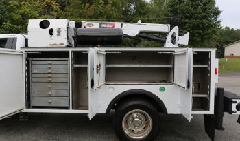 2024 Ford F600, 6.7 Diesel, 4WD, 4500 Miles, 1 Owner, IMT Dominator Bed, 7500# Crane, Hydraulic Compressor, Drawers full