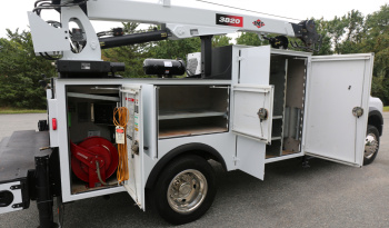2024 Ford F600, 6.7 Diesel, 4WD, 4500 Miles, 1 Owner, IMT Dominator Bed, 7500# Crane, Hydraulic Compressor, Drawers full