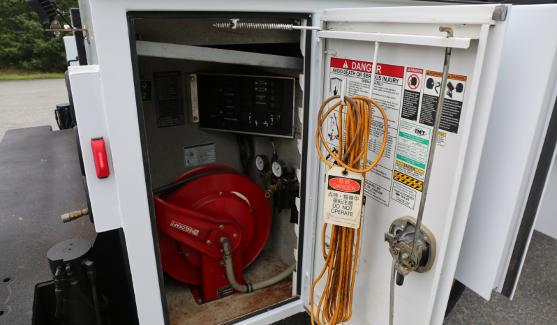 2024 Ford F600, 6.7 Diesel, 4WD, 4500 Miles, 1 Owner, IMT Dominator Bed, 7500# Crane, Hydraulic Compressor, Drawers full