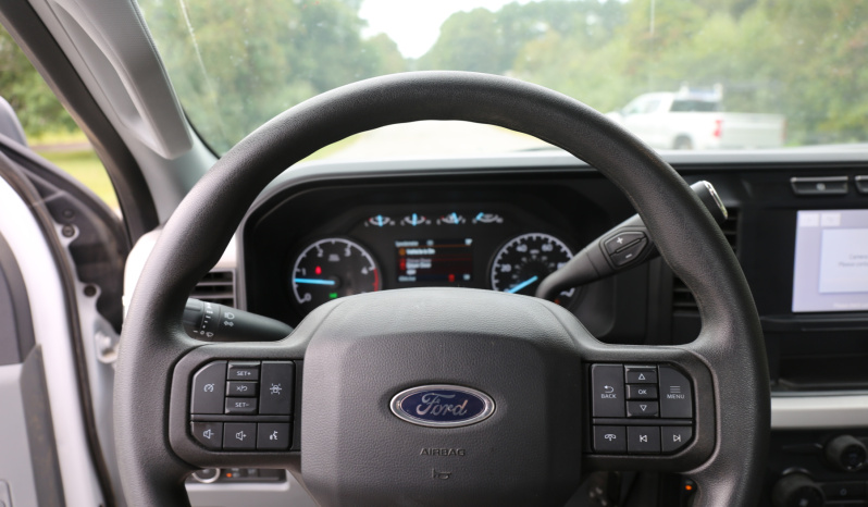 2024 Ford F600, 6.7 Diesel, 4WD, 4500 Miles, 1 Owner, IMT Dominator Bed, 7500# Crane, Hydraulic Compressor, Drawers full