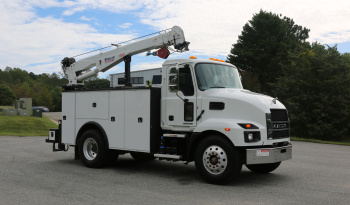 2023 Mack MD6 Service Truck, 111k Miles, Cummins Diesel, Allison Auto, Under CDL, Stellar 12630 Crane, 6800 Hours full