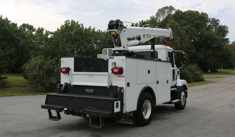 2023 Mack MD6 Service Truck, 111k Miles, Cummins Diesel, Allison Auto, Under CDL, Stellar 12630 Crane, 6800 Hours full
