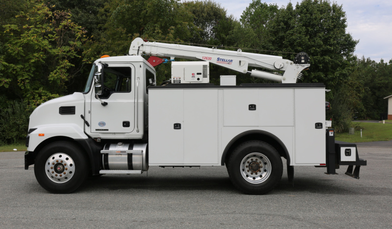 2023 Mack MD6 Service Truck, 111k Miles, Cummins Diesel, Allison Auto, Under CDL, Stellar 12630 Crane, 6800 Hours full
