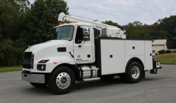 2023 Mack MD6 Service Truck, 111k Miles, Cummins Diesel, Allison Auto, Under CDL, Stellar 12630 Crane, 6800 Hours full