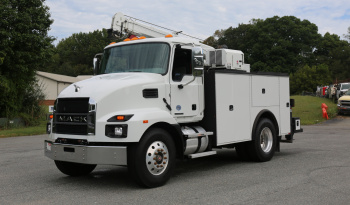 2023 Mack MD6 Service Truck, 111k Miles, Cummins Diesel, Allison Auto, Under CDL, Stellar 12630 Crane, 6800 Hours full