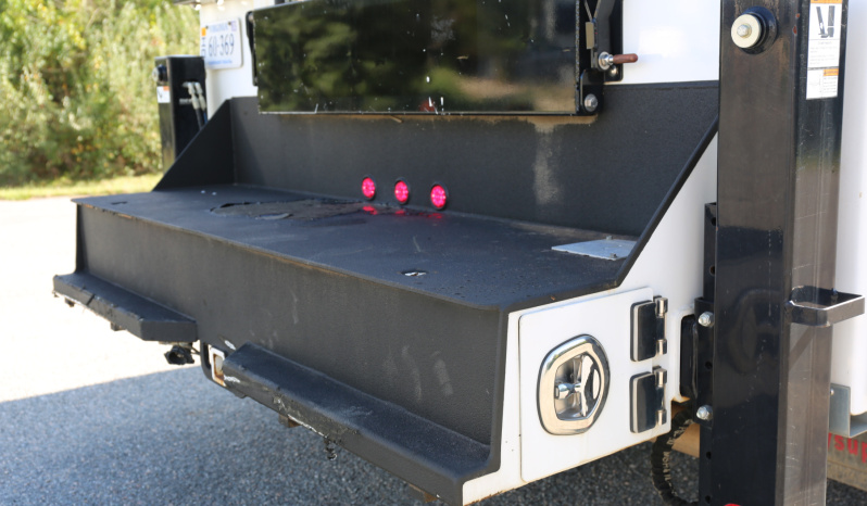 2021 Ford F600 Service Truck, 39k Miles, 4WD, 7.3 V8, Stellar Aluminum Service Body, Welder, Waste Tank, 7621 Crane full
