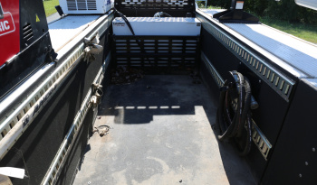 2021 Ford F600 Service Truck, 39k Miles, 4WD, 7.3 V8, Stellar Aluminum Service Body, Welder, Waste Tank, 7621 Crane full