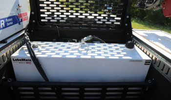 2021 Ford F600 Service Truck, 39k Miles, 4WD, 7.3 V8, Stellar Aluminum Service Body, Welder, Waste Tank, 7621 Crane full
