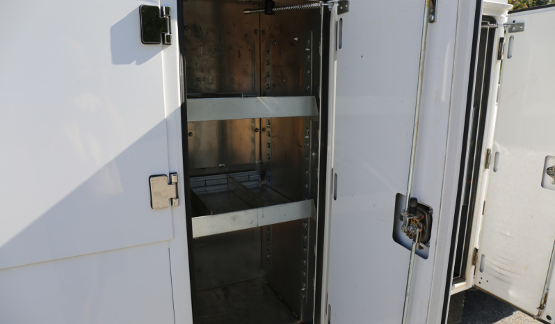 2021 Ford F600 Service Truck, 39k Miles, 4WD, 7.3 V8, Stellar Aluminum Service Body, Welder, Waste Tank, 7621 Crane full