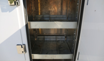 2021 Ford F600 Service Truck, 39k Miles, 4WD, 7.3 V8, Stellar Aluminum Service Body, Welder, Waste Tank, 7621 Crane full