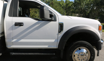 2021 Ford F600 Service Truck, 39k Miles, 4WD, 7.3 V8, Stellar Aluminum Service Body, Welder, Waste Tank, 7621 Crane full