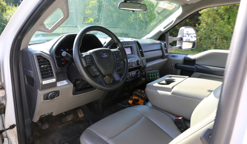 2021 Ford F600 Service Truck, 39k Miles, 4WD, 7.3 V8, Stellar Aluminum Service Body, Welder, Waste Tank, 7621 Crane full