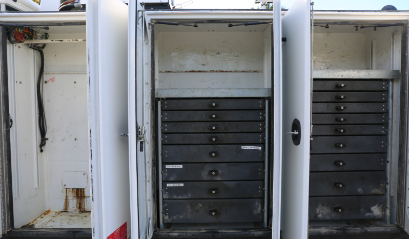 2016 Freightliner M2 Mechanics Truck, 8.9 Cummins ISL, 16′ Summit Service Body, 12629 Crane, Drawers, Compressor, 200k Miles, 10k Hours full