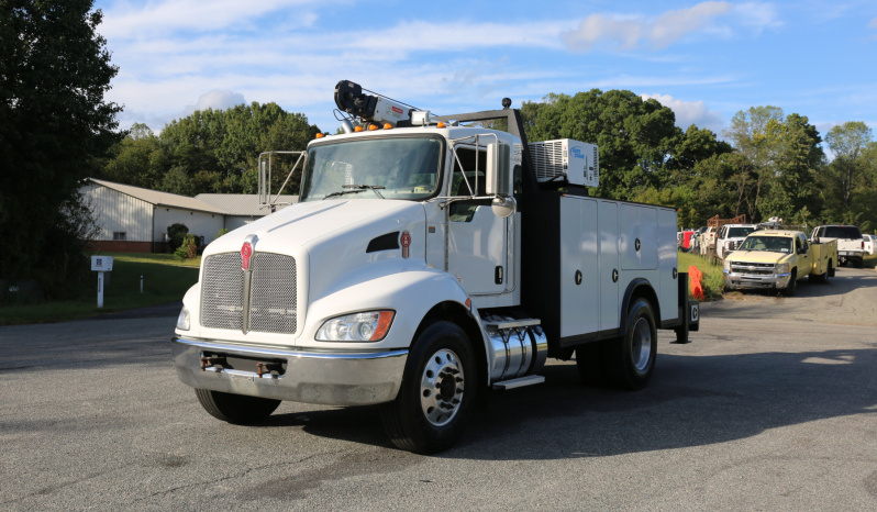 2016 Kenworth T270 Mechanics Truck, Under CDL, Air Ride Rear, PX7 Diesel, Allison Auto, 286k Miles, 10k Crane full