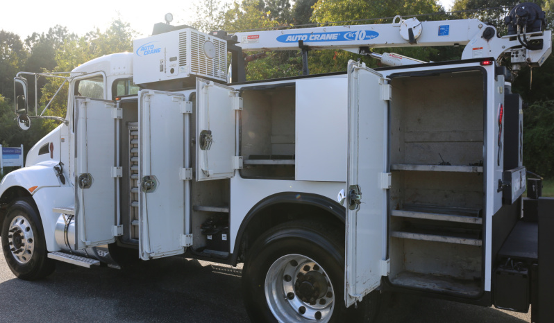 2016 Kenworth T270 Mechanics Truck, Under CDL, Air Ride Rear, PX7 Diesel, Allison Auto, 286k Miles, 10k Crane full