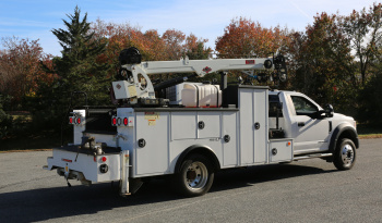 2020 Ford F550 IMT Mechanics Truck, 170k Miles, Diesel, Drawers, Lube Skid, Compressor, Weld Deck, 7500-22 Crane full