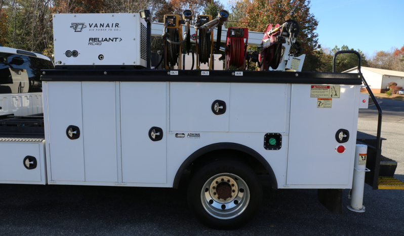 2020 Ford F550 IMT Mechanics Truck, 170k Miles, Diesel, Drawers, Lube Skid, Compressor, Weld Deck, 7500-22 Crane full