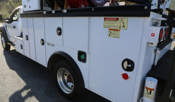 2020 Ford F550 IMT Mechanics Truck, 170k Miles, Diesel, Drawers, Lube Skid, Compressor, Weld Deck, 7500-22 Crane full