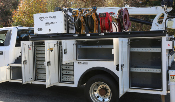 2020 Ford F550 IMT Mechanics Truck, 170k Miles, Diesel, Drawers, Lube Skid, Compressor, Weld Deck, 7500-22 Crane full