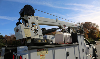 2020 Ford F550 IMT Mechanics Truck, 170k Miles, Diesel, Drawers, Lube Skid, Compressor, Weld Deck, 7500-22 Crane full